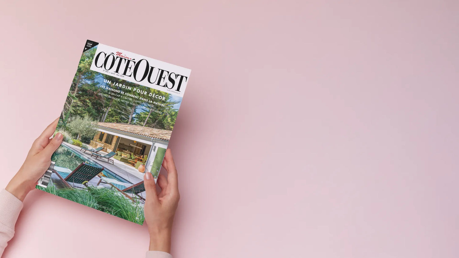 Le Jardin des Matières à l'honneur dans le magazine Maisons Côté Ouest !