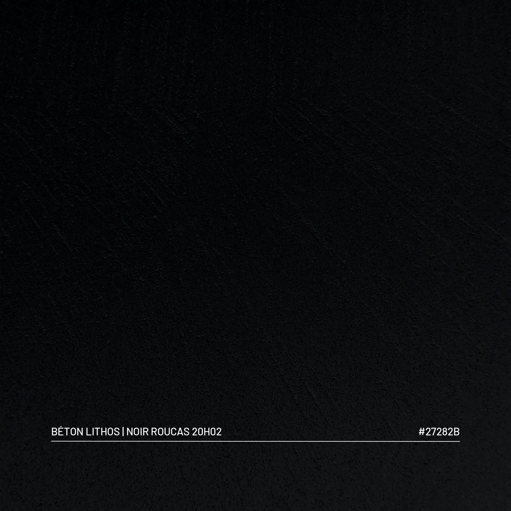 Kit Béton Lithos | NOIR ROUCAS